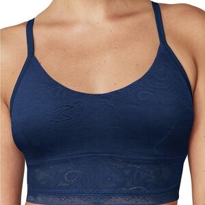 Navy Lace Bralette